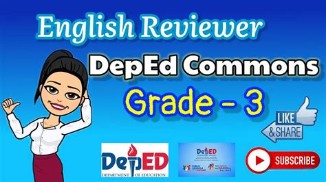 deped commons grade 3.